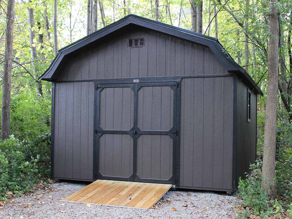 lofted Dutch barn