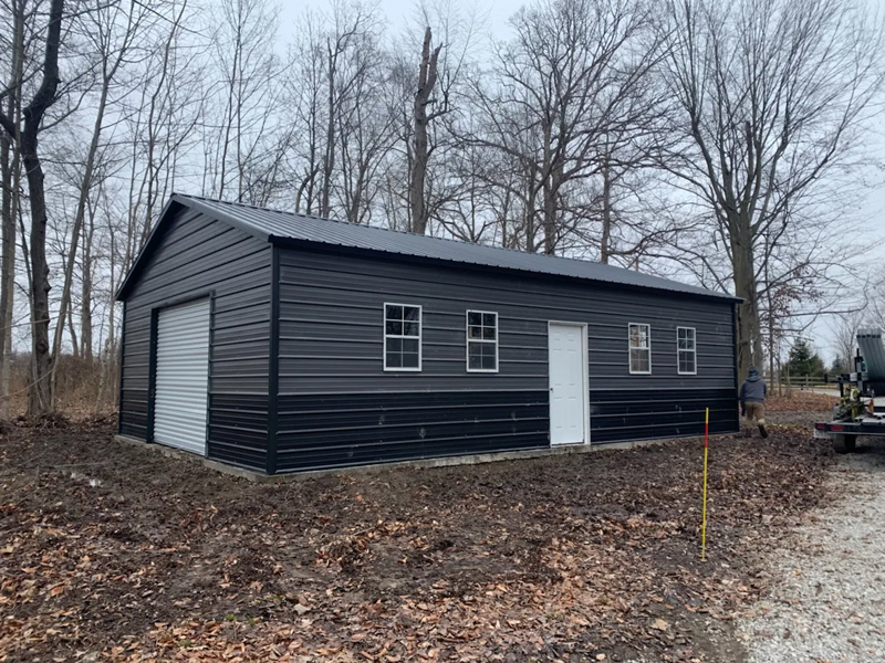 steel garage